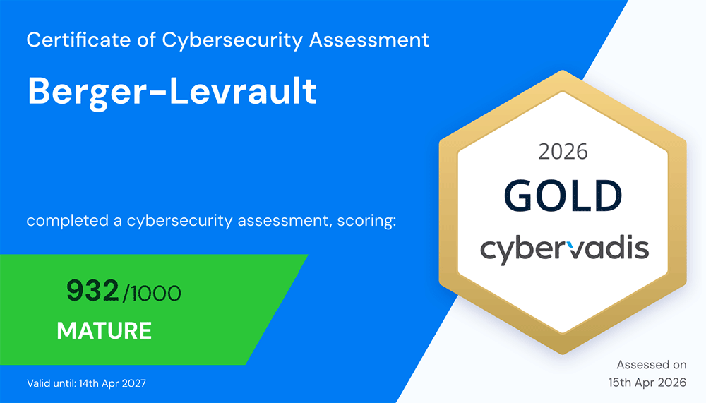 CyberVadis-Certificate